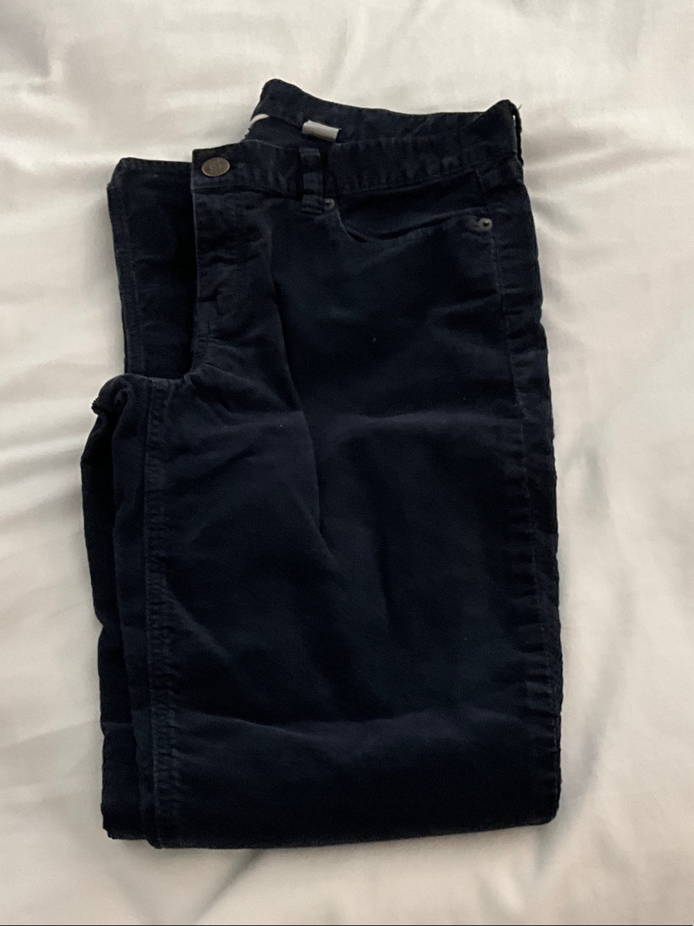 J. Crew Black Corduroy Pants